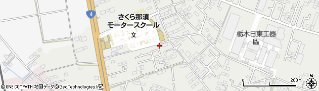 栃木県さくら市氏家3450-166周辺の地図