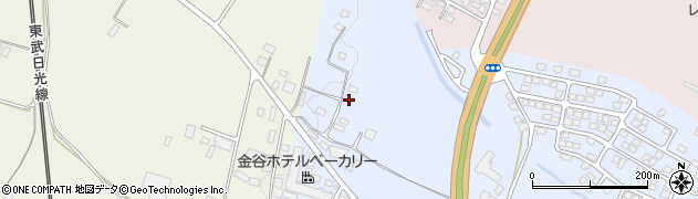 栃木県日光市土沢998周辺の地図