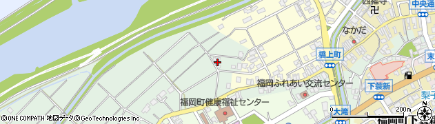 富山県高岡市福岡町荒屋敷55周辺の地図