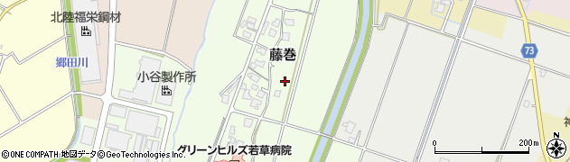 富山県射水市藤巻周辺の地図