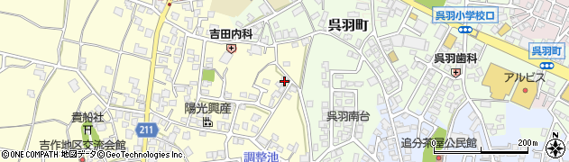 富山県富山市吉作384周辺の地図