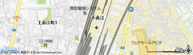 濃飛倉庫運輸株式会社　富山営業所周辺の地図