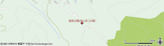 温泉公園(ぽんぽこの湯)周辺の地図