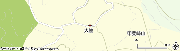 石川県津幡町（河北郡）大熊周辺の地図