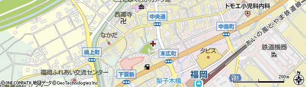 富山県高岡市福岡町荒屋敷28周辺の地図