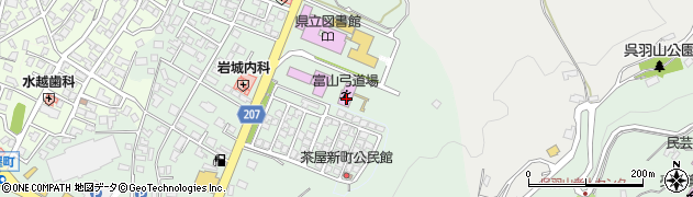 富山県富山市茶屋町43周辺の地図