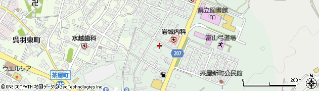 富山県富山市茶屋町72周辺の地図