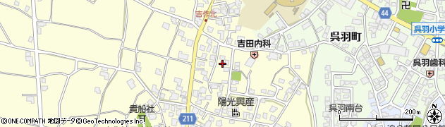 富山県富山市吉作821周辺の地図