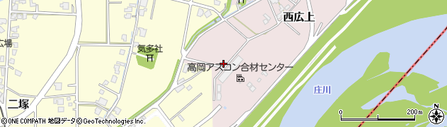 富山県高岡市西広上61周辺の地図
