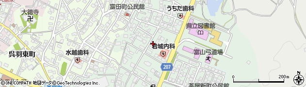 富山県富山市茶屋町101周辺の地図
