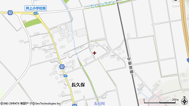 〒329-1333 栃木県さくら市長久保の地図