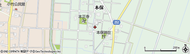 富山県高岡市本保210周辺の地図