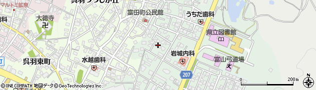 富山県富山市茶屋町114周辺の地図