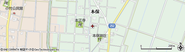 富山県高岡市本保207周辺の地図