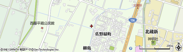 富山県高岡市佐野緑町463周辺の地図