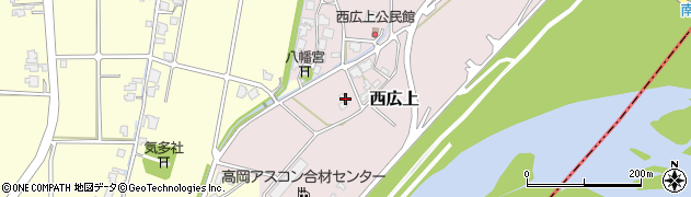 富山県高岡市西広上76周辺の地図