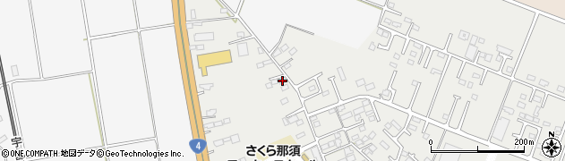 栃木県さくら市氏家3450-55周辺の地図