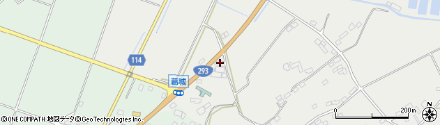 栃木県さくら市葛城2110周辺の地図