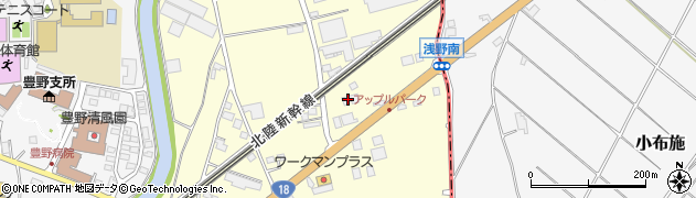 株式会社小泉　中部長野北営業所周辺の地図