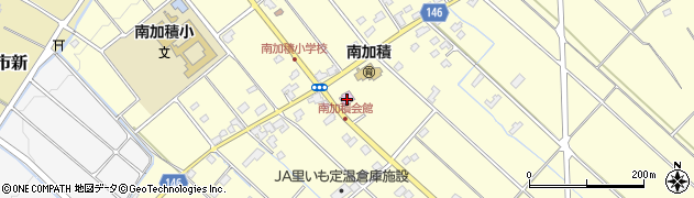 上市町役場　南加積会館周辺の地図