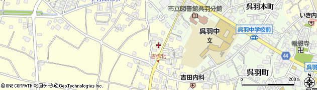 富山県富山市吉作256周辺の地図
