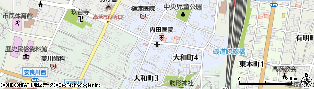福田八郎畳店周辺の地図