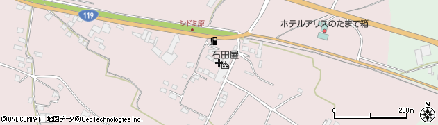 栃木県日光市森友28周辺の地図