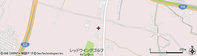 栃木県日光市森友341周辺の地図