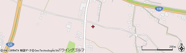 栃木県日光市森友177周辺の地図