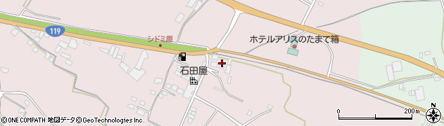 栃木県日光市森友22周辺の地図