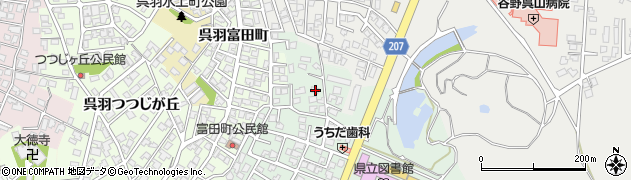 富山県富山市茶屋町206周辺の地図