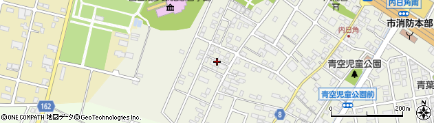 石川県かほく市内日角（ヘ）周辺の地図