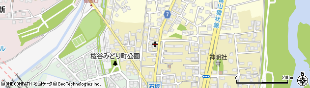 石坂第3公園周辺の地図