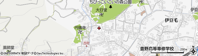 鶴田・鋸店周辺の地図