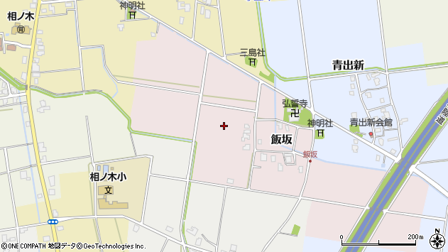 〒930-0385 富山県中新川郡上市町飯坂の地図