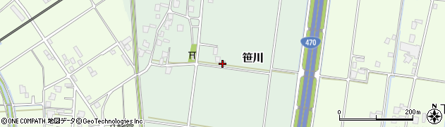 富山県高岡市笹川210周辺の地図
