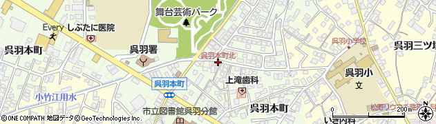 呉羽本町北周辺の地図
