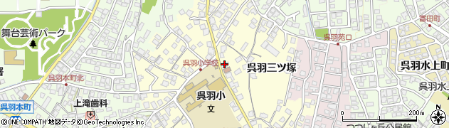 赤松美容室周辺の地図