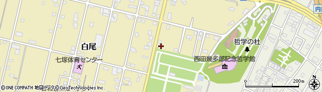 石川県かほく市白尾ネ50-3周辺の地図