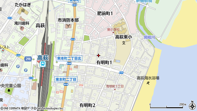 〒318-0012 茨城県高萩市有明町の地図