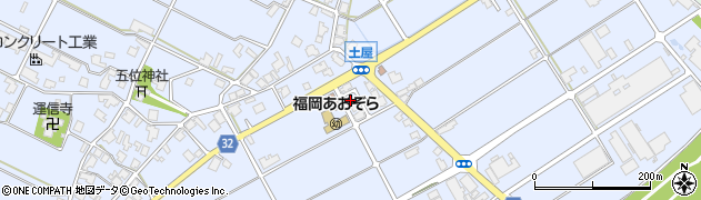 富山県高岡市福岡町土屋119周辺の地図