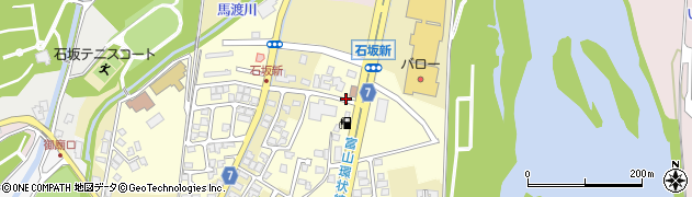 石坂新公園周辺の地図