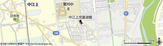 中江上公園周辺の地図