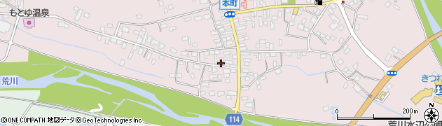 栃木県さくら市喜連川4458周辺の地図