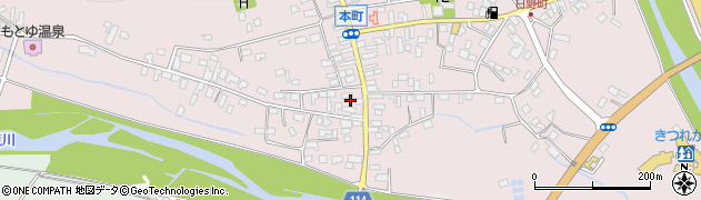 栃木県さくら市喜連川4453周辺の地図