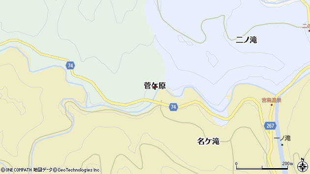〒932-0008 富山県小矢部市菅ケ原の地図
