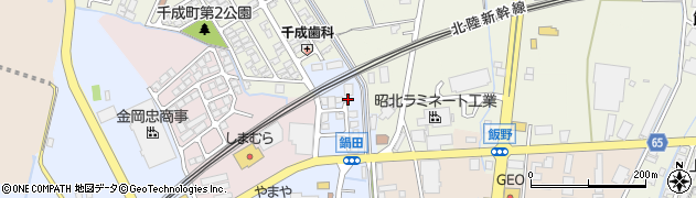 鍋田向陽団地公園周辺の地図