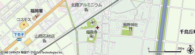 富山県高岡市笹川121周辺の地図