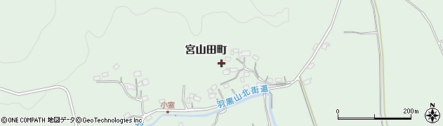 栃木県宇都宮市宮山田町周辺の地図
