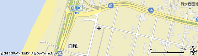 石川県かほく市白尾ネ175周辺の地図